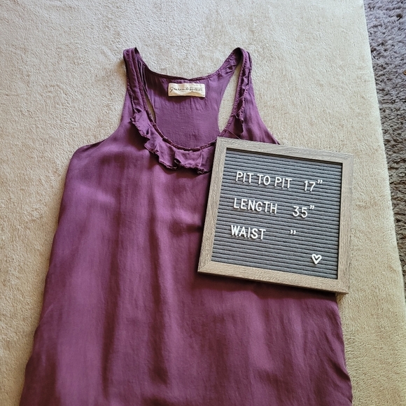 Graham & Spencer silk sleeveless dress size medium - Picture 14 of 16